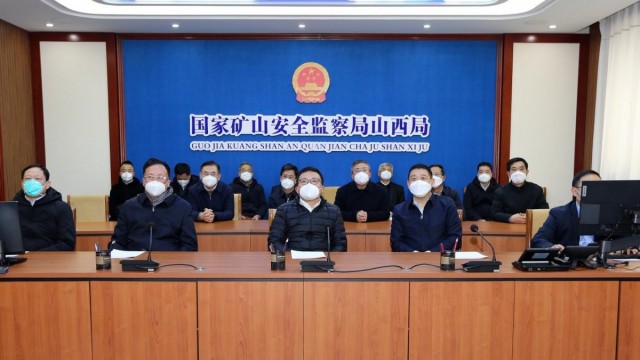 山西省委常委、常务副省长吴伟在国家矿山安全监察局山西局调研