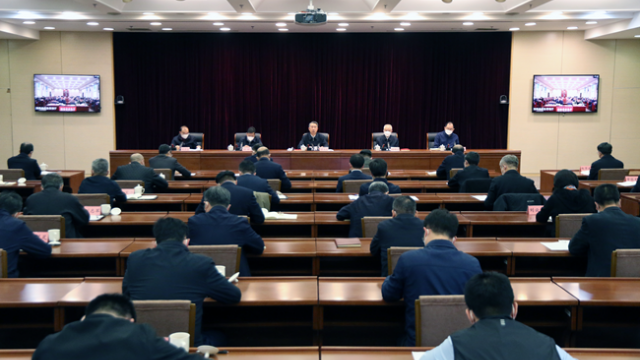 黄玉治在全国矿山安全防范视频调度会议上强调  坚决防范遏制矿山重特大事故  为全国两会胜利召开营造良好安全生产环境