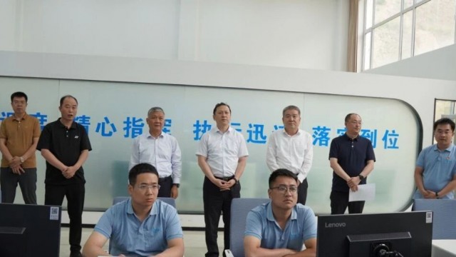 临汾市委常委、常务副市长王渊在乡宁县检查包联煤矿安全生产工作